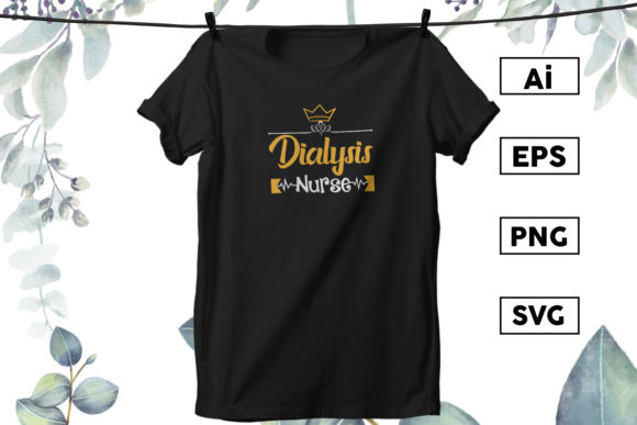 Dialysis Nurse Graphics & Print Templates