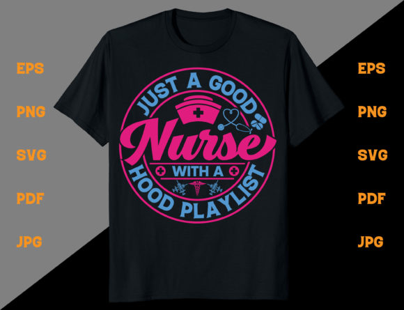Nurse Graphics for T-Shirt Designs