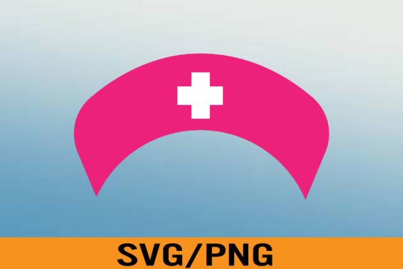 Nurse Hat Monogram: Graphics & Graphic Templates