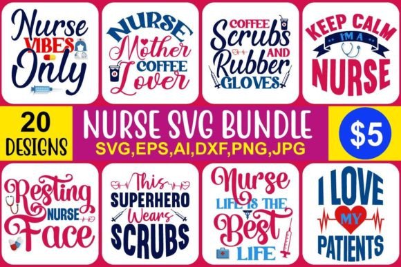 Nurse SVG Bundle Vol.1: A Designer’s Practical Review