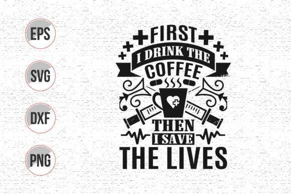 Nurse Typographic Quotes Design: Graphics & Print Templates
