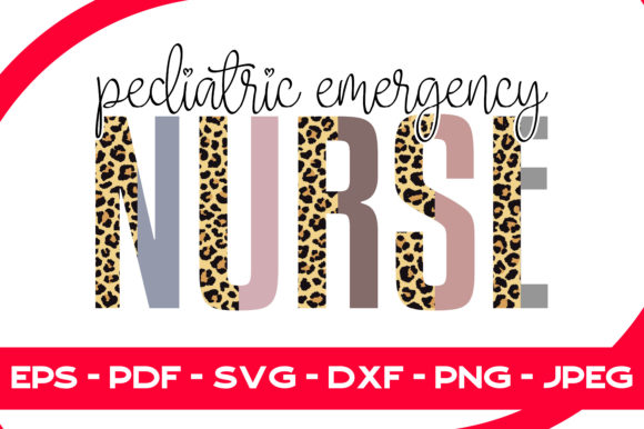 Pediatric Emergency Nurse Graphics & Print Templates