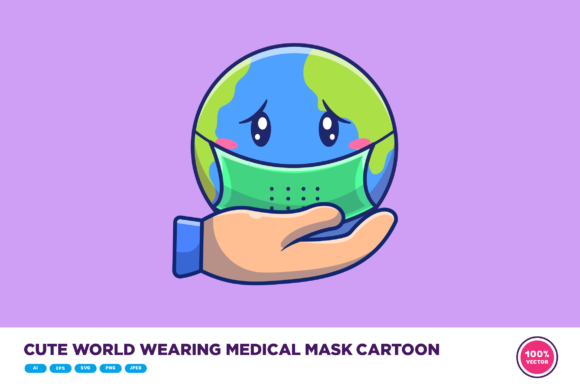 Review: Cute World Wearing Medical Mask Cartoon