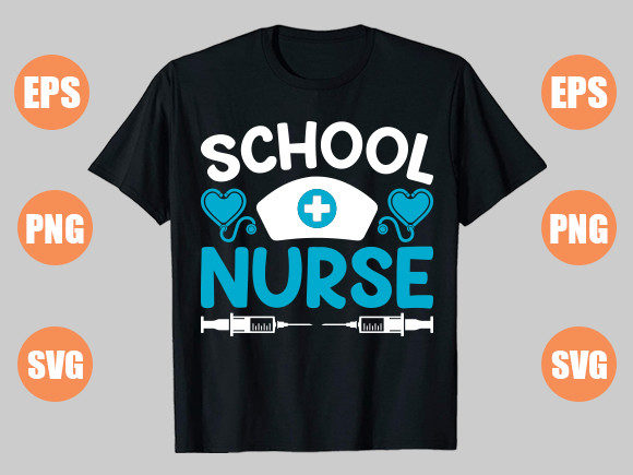 School Nurse T Shirt Graphics for Unique T-Shirt Designs